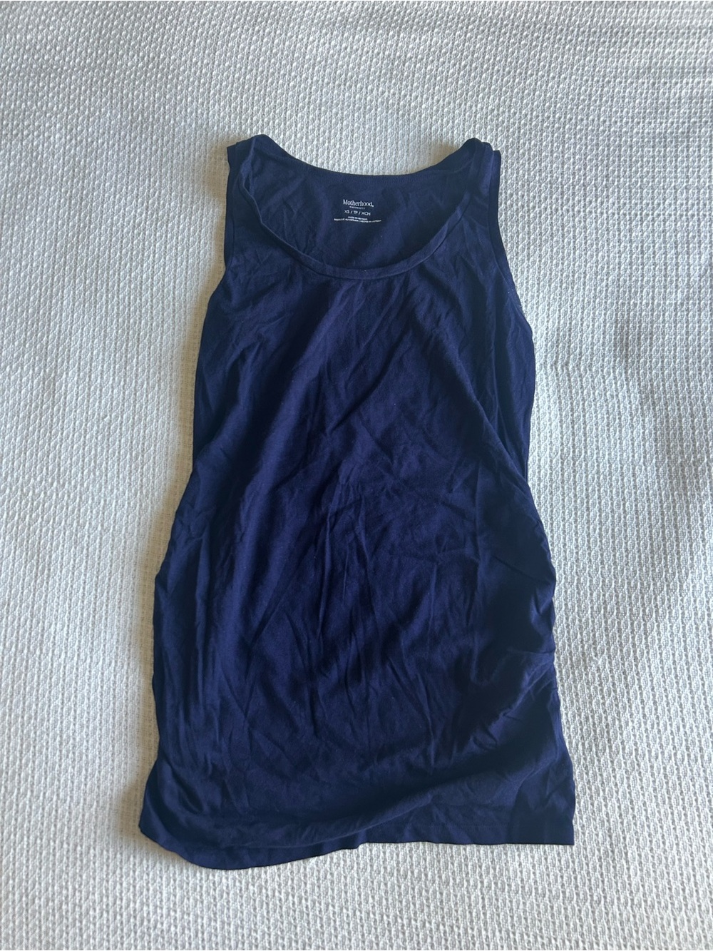 Motherhood Maternity Navy Sleeveless Tank Top